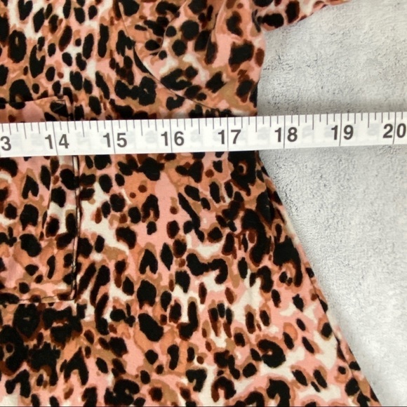 LuLaRoe Tiger Print Dress Womens XS Hi-Low Knee Length - Picture 10 of 12